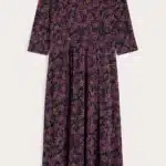 Seasalt Cornwall Veronica Dress Evening Woodland Onyx