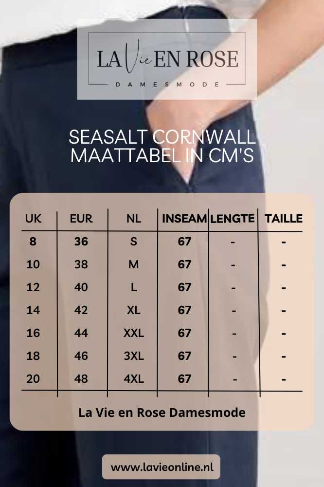 Seasalt Cornwall Westlin Trouser Maritime - La Vie en Rose Damesmode