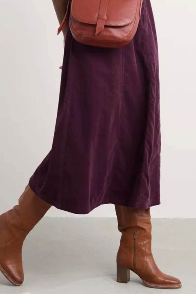 Seasalt Cornwall Wightwick Dress Dark Hellebore - La Vie en Rose Damesmode