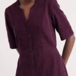 Seasalt Cornwall Wightwick Dress Dark Hellebore - La Vie en Rose Damesmode