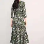 Seasalt Cornwall Wild Bouquet Dress Tonal Leaves Maritime - La Vie en Rose Damesmode (2)