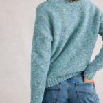 White Stuff Rua Jersey Shirt Dress Grey MLT - La Vie en Rose Damesmode