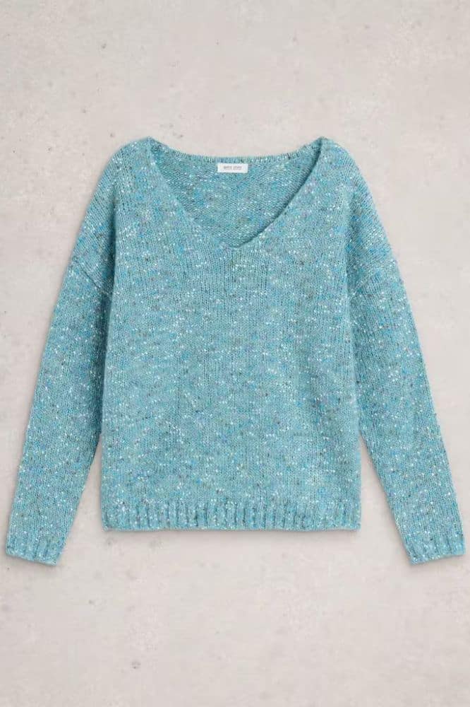 White Stuff Rua Jersey Shirt Dress Grey MLT - La Vie en Rose Damesmode