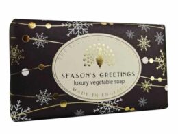 The English Soap Company Season's Greetings Christmas Soap