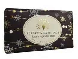 The English Soap Company Season's Greetings Christmas Soap