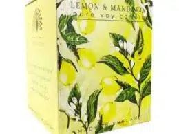 The English Soap Company 170 ml Soy Candle Lemon & Mandarin