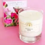 The English Soap Company 170 ml Soy Candle Summer Rose