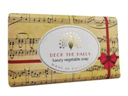The English Soap Company Deck The Halls Christmas Soap