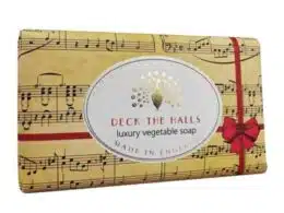 The English Soap Company Deck The Halls Christmas Soap