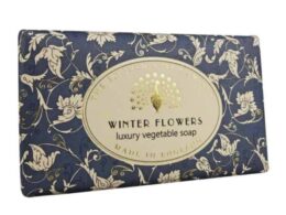 The English Soap Company Winter Flowers Christmas Soap