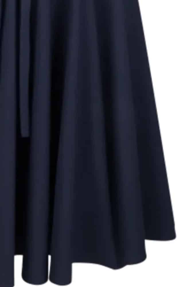 Very Cherry Ballerina Dress Navy Punty- La Vie en Rose Damesmode