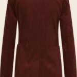 Very Cherry Blazer Corduroy Granate Red - La Vie en Rose Damesmode
