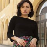 Very Cherry Boatneck Top Black Tricot Deluxe (1)