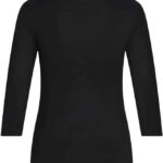 Very Cherry Boatneck Top Black Tricot Deluxe (1)