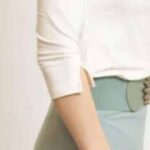 Very Cherry Boatneck Top Ecru Tricot Deluxe - La Vie en Rose Damesmode