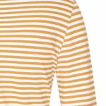 Very Cherry Boatneck Top French Stripes Honey Yellow - La Vie en Rose Damesmode