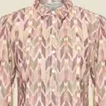 Very Cherry Jane Blouse Imani Cotton Rib - La Vie en Rose Damesmode