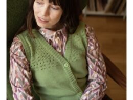 Very Cherry Jane Blouse Imani Cotton Rib - La Vie en Rose Damesmode