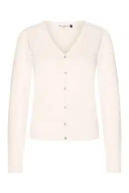 Very Cherry Lucia Cardigan Ecru - La Vie en Rose Damesmode