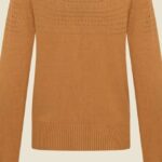 Very Cherry Lucia V Neck Cardigan Cognac - La Vie en Rose Damesmode