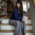 Very Cherry Lucia V-Neck Cardigan Marine - La Vie en Rose Damesmode