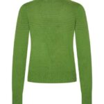 Very Cherry Lucia V Neck Cardigan Olive Green - La Vie en Rose Damesmode (1)