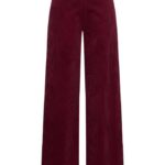 Very Cherry Marlene Pants Corduroy Granate Red - La Vie en Rose Damesmode