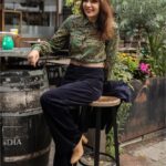 Very Cherry Marlene Pants Corduroy Marino - La Vie en Rose Damesmode