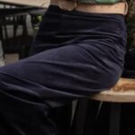 Very Cherry Marlene Pants Corduroy Marino - La Vie en Rose Damesmode