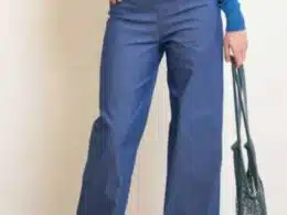 Very Cherry Marlene Pants Lights Denim Indigo - La Vie en Rose Damesmode