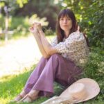 Very Cherry Marlene Pants Lila Gabardine - La Vie en Rose Damesmode