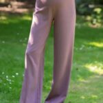 Very Cherry Marlene Pants Lila Gabardine - La Vie en Rose Damesmode