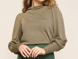 Very Cherry Maya Top Lurex Rosemary- La Vie en Rose Damesmode