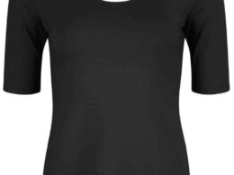 Very Cherry Natalya Top Black Tricot Deluxe La Vie en Rose Damesmode