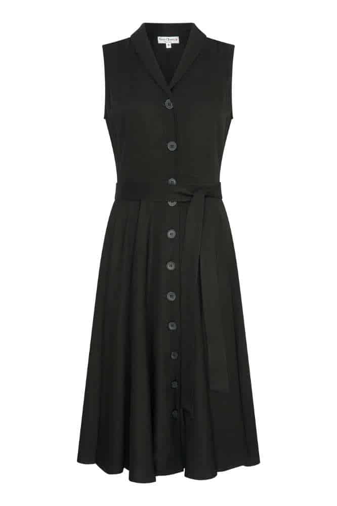 Very Cherry Nova Dress Olette Black - La Vie en Rose Damesmode