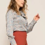 Very Cherry Ruffle Blouse Autumn BLoom- La Vie en Rose Damesmode