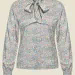 Very Cherry Ruffle Blouse Autumn BLoom- La Vie en Rose Damesmode