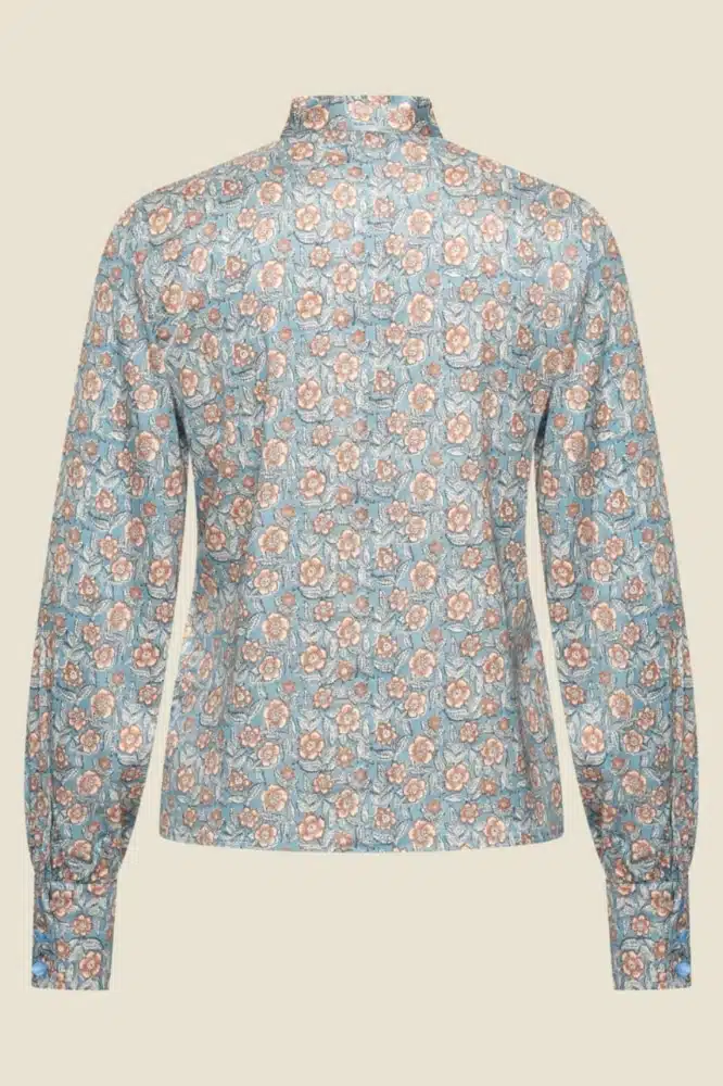 Very Cherry Ruffle Blouse Autumn BLoom- La Vie en Rose Damesmode