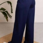 Very Cherry Taylor Pants Navy Punty - La Vie en Rose Damesmode