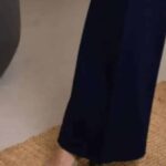 Very Cherry Taylor Pants Navy Punty - La Vie en Rose Damesmode