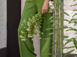 Very Cherry Taylor Pants Olive Punty - La Vie en Rose Damesmode