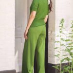 Very Cherry Taylor Pants Olive Punty - La Vie en Rose Damesmode