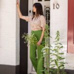 Very Cherry Taylor Pants Olive Punty - La Vie en Rose Damesmode