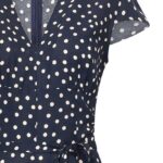 Very Cherry Venice Jumpsuit Navy Dots - La Vie en Rose Damesmode