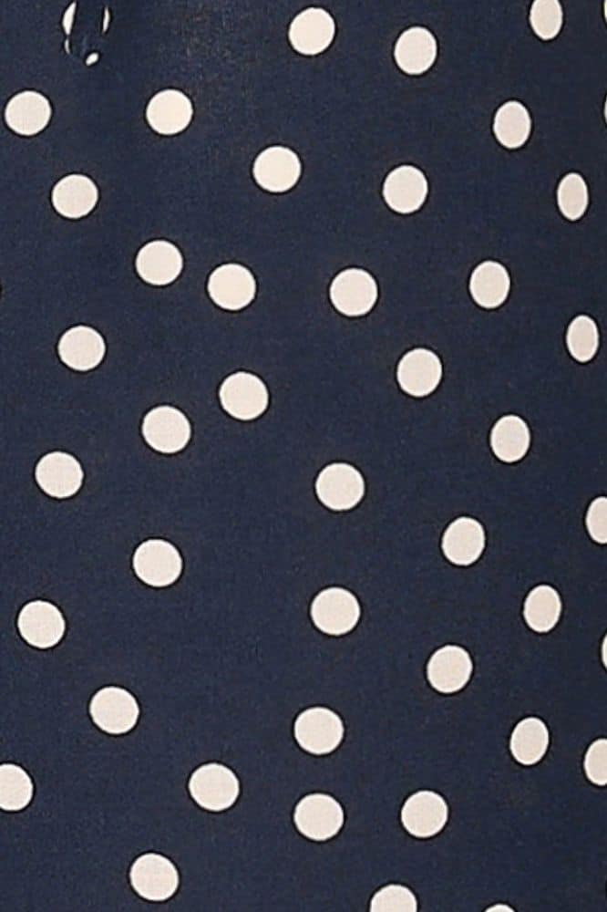 Very Cherry Venice Jumpsuit Navy Dots - La Vie en Rose Damesmode