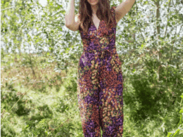 Very Cherry Venice Jumpsuit Starry Night