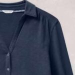 White Stuff Annie Jersey Shirt French Navy - La Vie en Rose Damesmode