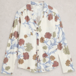 White Stuff Annie Jersey Shirt Ivory Multi - La Vie en Rose Damesmode