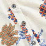 White Stuff Annie Jersey Shirt Ivory Multi - La Vie en Rose Damesmode