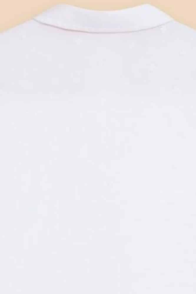 White Stuff Annie Mix Jersey Shirt Pale Ivory - La Vie en Rose Damesmode